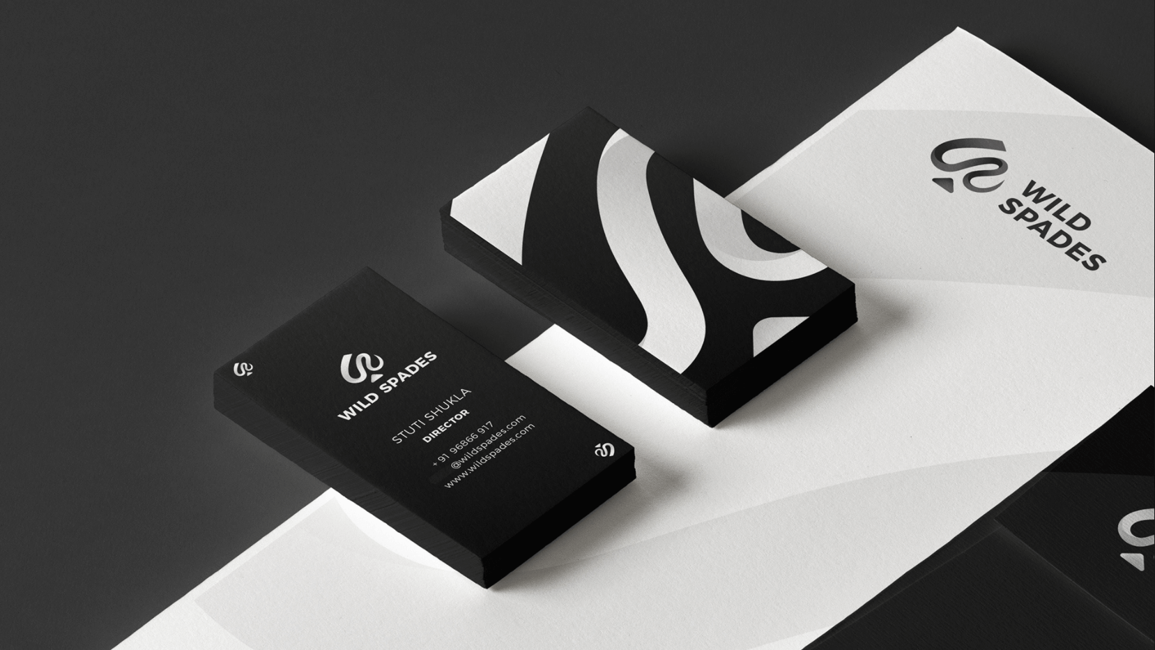 Wild Spades branding